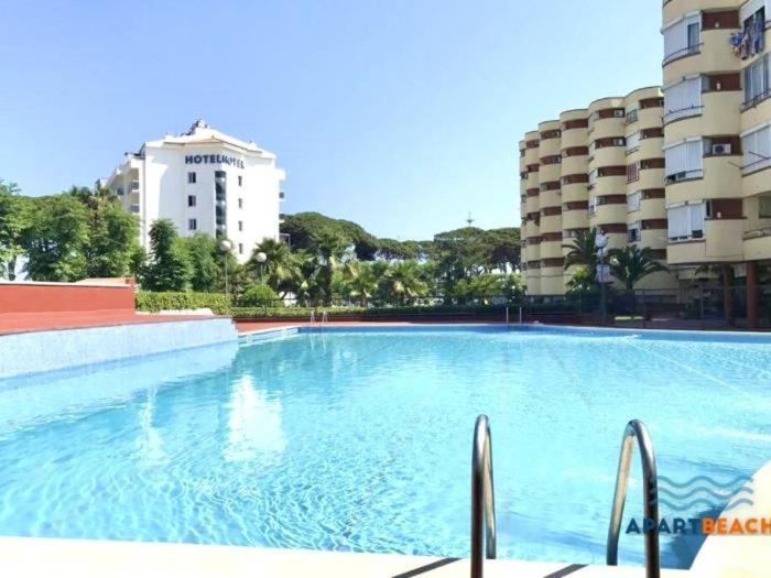 Apartbeach La Brisa Y Frente Playa La Pineda Esterno foto